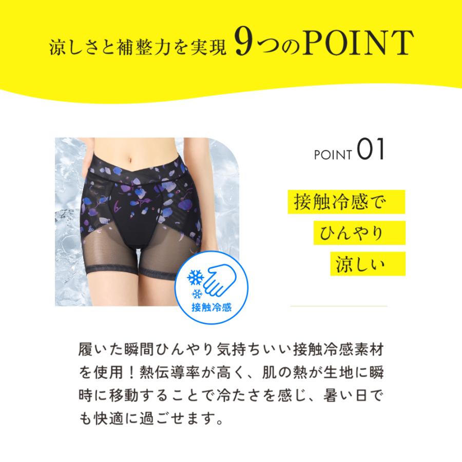 ガードル お腹引き締め SliBee Light スリビー ライト DR METHOD ドクターメソッド 公式 医学発想 女医開発 ショーツ 花柄 骨盤補整 補整下着 骨盤ガードルの画像