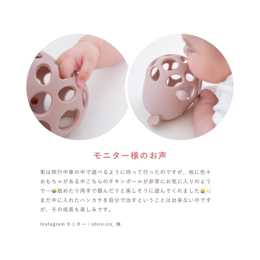 Berpy（バーピー） チキンボール 【 2025グッドトイ受賞 】 歯固め
