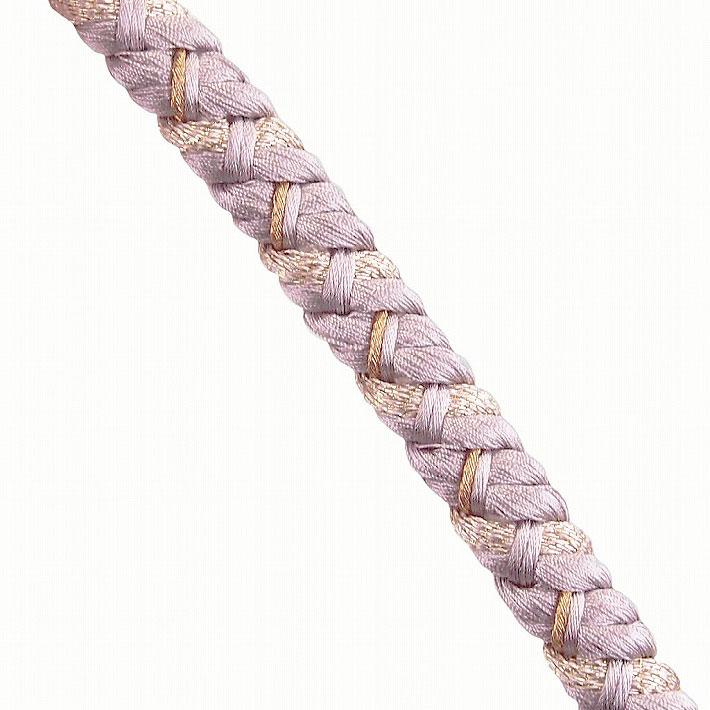 新品★振袖用 正絹 帯締め ゴールド玉飾り付 金糸 丸組 日本製 黒色系 新品☆振袖用 正絹帯締め 帯〆 成人式 卒業式 ゴールド玉飾り付 金糸