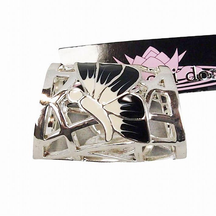 新品☆筒形帯留 蝶柄 シルバー 帯留め 箱入り : BENGARAYA - 通販 