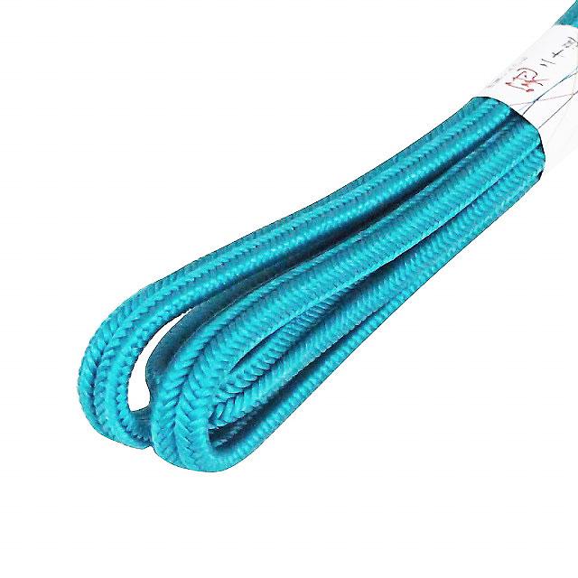新品★井上工房謹製 伊賀組紐 ゆるぎ(冠)帯締め 無地 浅葱色系 10 新品☆井上工房謹製 伊賀組紐 ゆるぎ(冠)帯締め 無地 日本製 浅葱色系