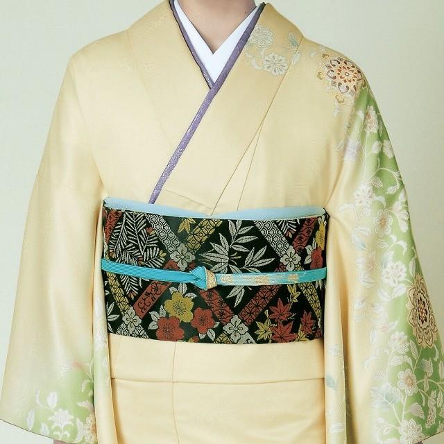 新品★H・L 洗える訪問着３点セット フォーマル フリーサイズ H.L（アッシュ・エル） H・L 洗える訪問着3点セット フォーマル