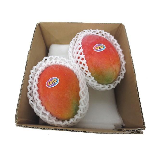 オーストラリア産 マンゴー 小箱 約2〜3玉入 (約0.7キロ前後)「北海道