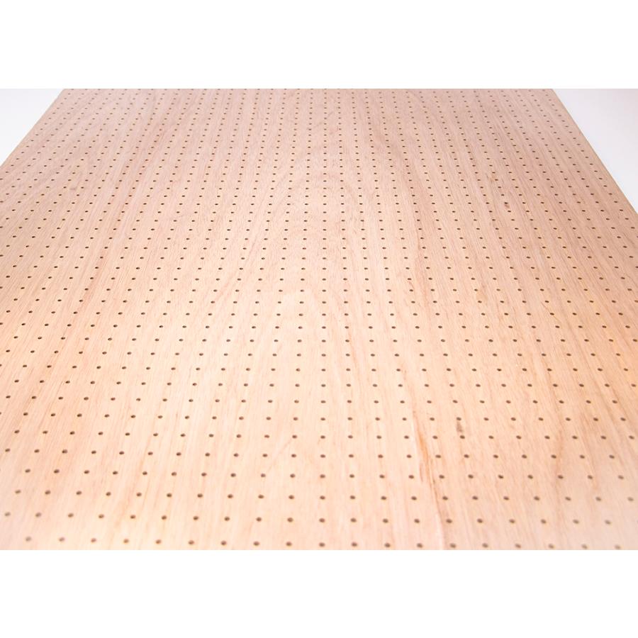 川島材木店 有孔ベニヤ 厚5.5mm 1820x910mm 3'x6' [大型商品] ラワン