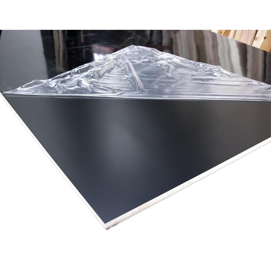 川島材木店 黒ポリランバー 厚15mm 908x910mm 2枚セット 3'x3