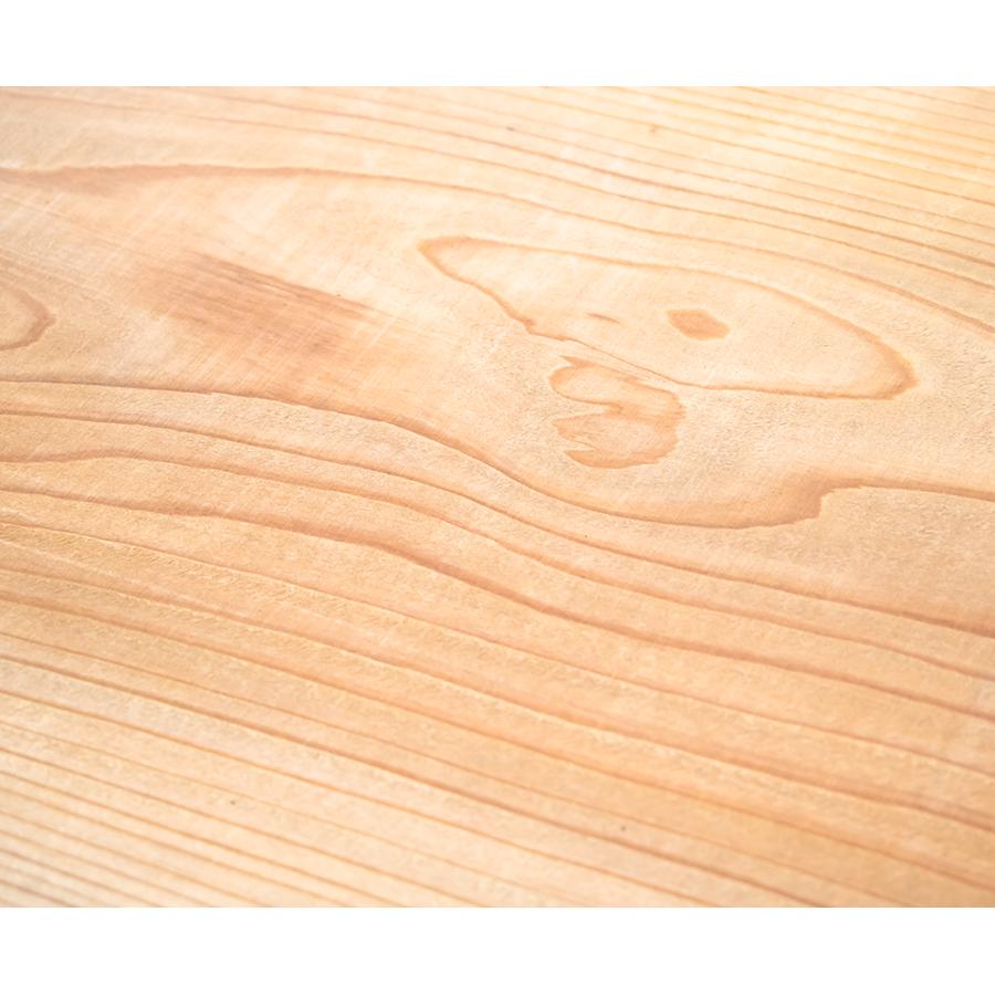 川島材木店 杉一枚板 1000x540x45mm(無節) 銘木 天板 レジンテーブル