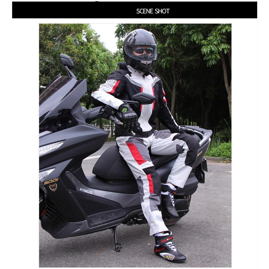 Riding Tribeバイク上下セット バイク レーシング上下セット ライダースジャケット プロテクター バイクウェア 人気 ブラック 冬 Jk 40 ベンキア 通販 Yahoo ショッピング