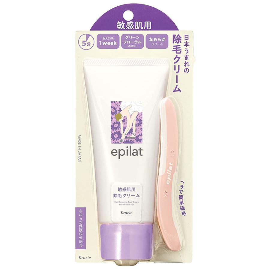 Kracie（クラシエ） エピラット 除毛クリーム敏感肌用 150g : くすりの