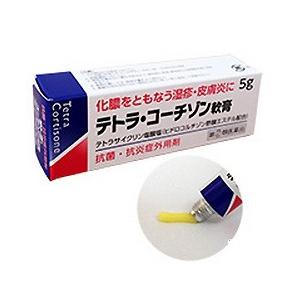 【第（2）類医薬品】  テトラ・コーチゾン軟膏 5g｜benkyoannexx