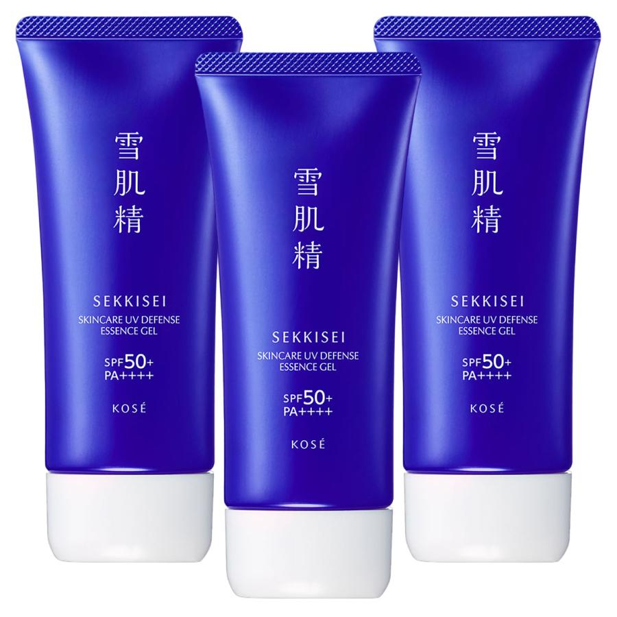 雪肌精 スキンケア UV エッセンス ジェル 90g×3個セット メール