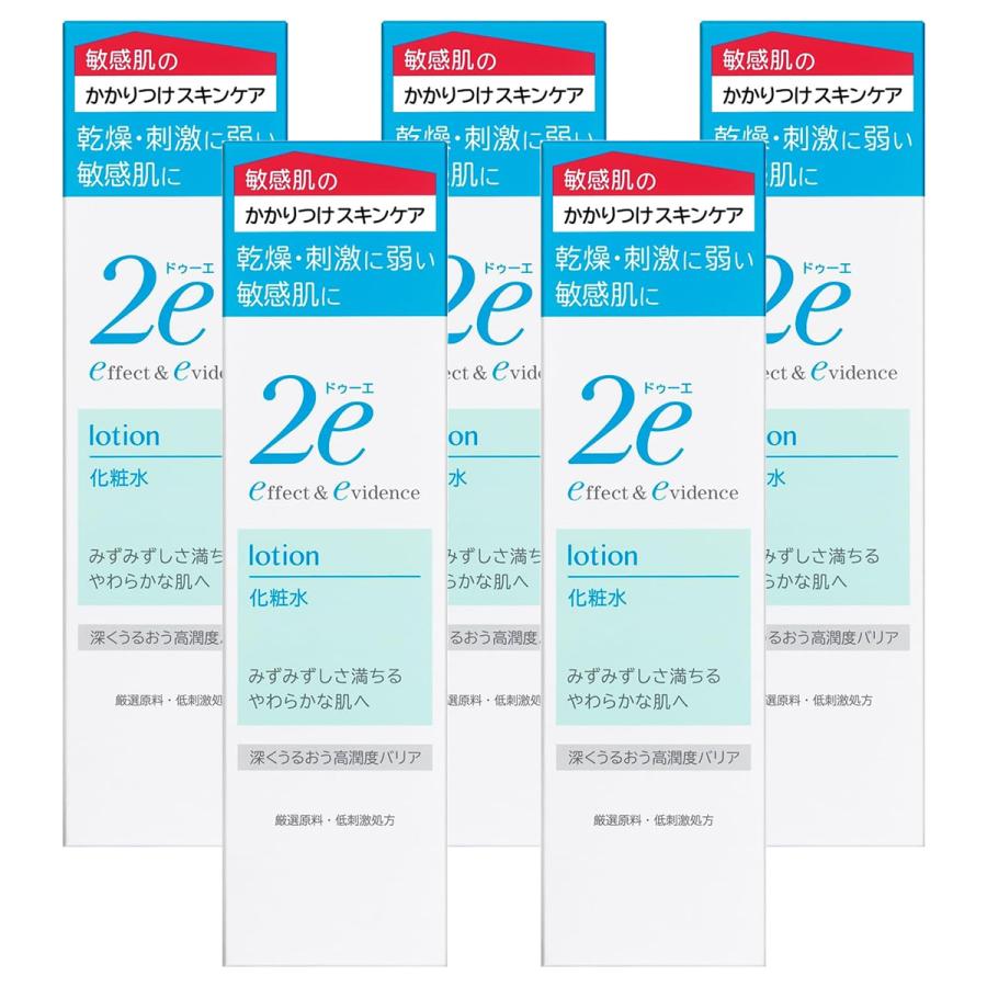 2e（ドゥーエ） 化粧水 140ml×5本セット : くすりの勉強堂 アネックス