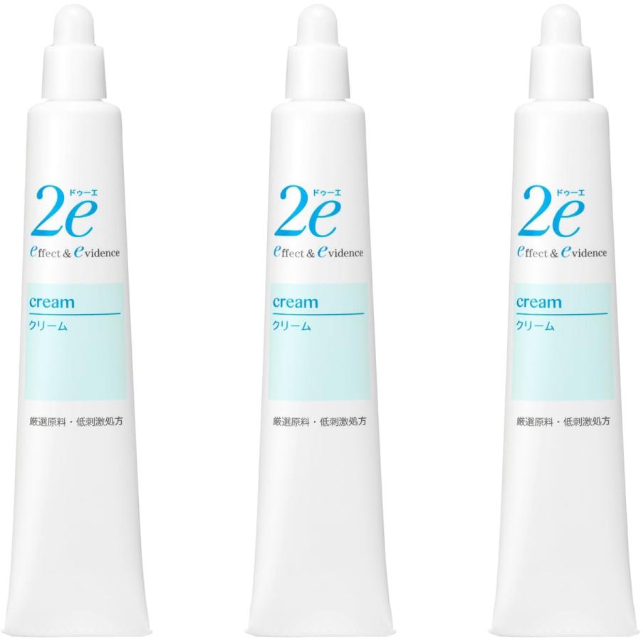 2e（ドゥーエ） クリーム 30g×3個セット : くすりの勉強堂 アネックス 