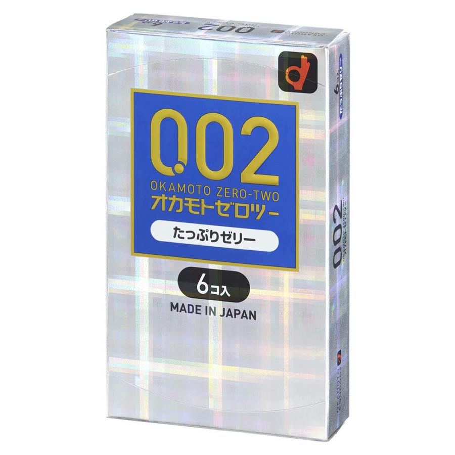 オカモト 0.02(ゼロツー) たっぷりゼリー 6個入 : くすりの勉強堂
