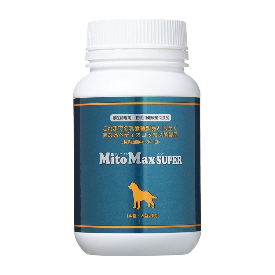 【新品未開封】MitoMaxSUPER 中型・大型犬用サプリメント180カプセル マイトマックススーパー中型・大型犬用 180カプセル : くすりの