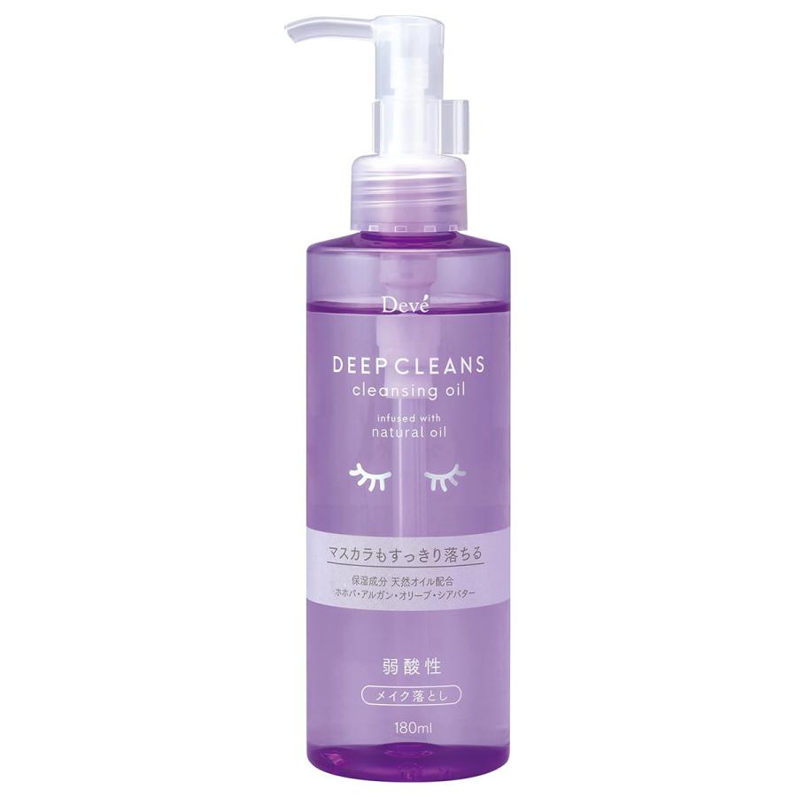 熊野油脂 ディブ ディープ クレンジングオイル 本体 180ml : くすりの