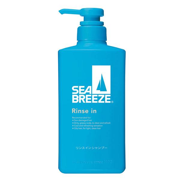 SEA BREEZE（シーブリーズ） リンスインシャンプー f 490mL : くすりの