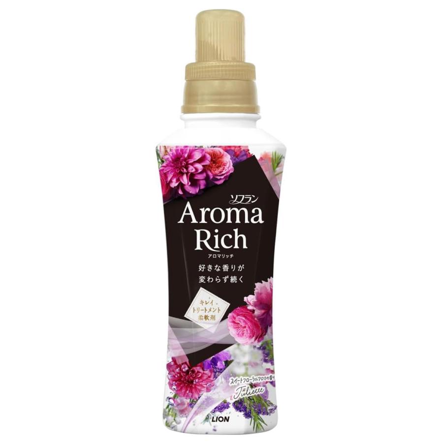 アロマリッチ３０袋 AromaRich ソフラン アロマリッチ 柔軟剤 ジュリエット 本体 480ml