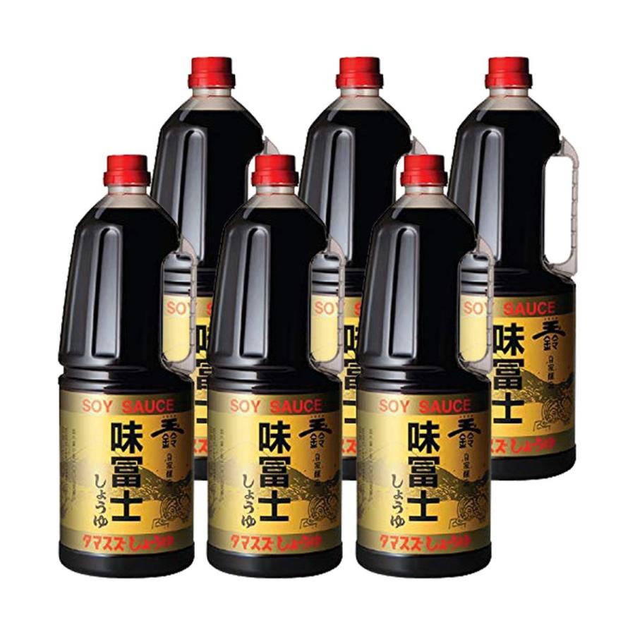 玉鈴醤油 味富士1.8L ペットボトル ×6本セット 送料無料