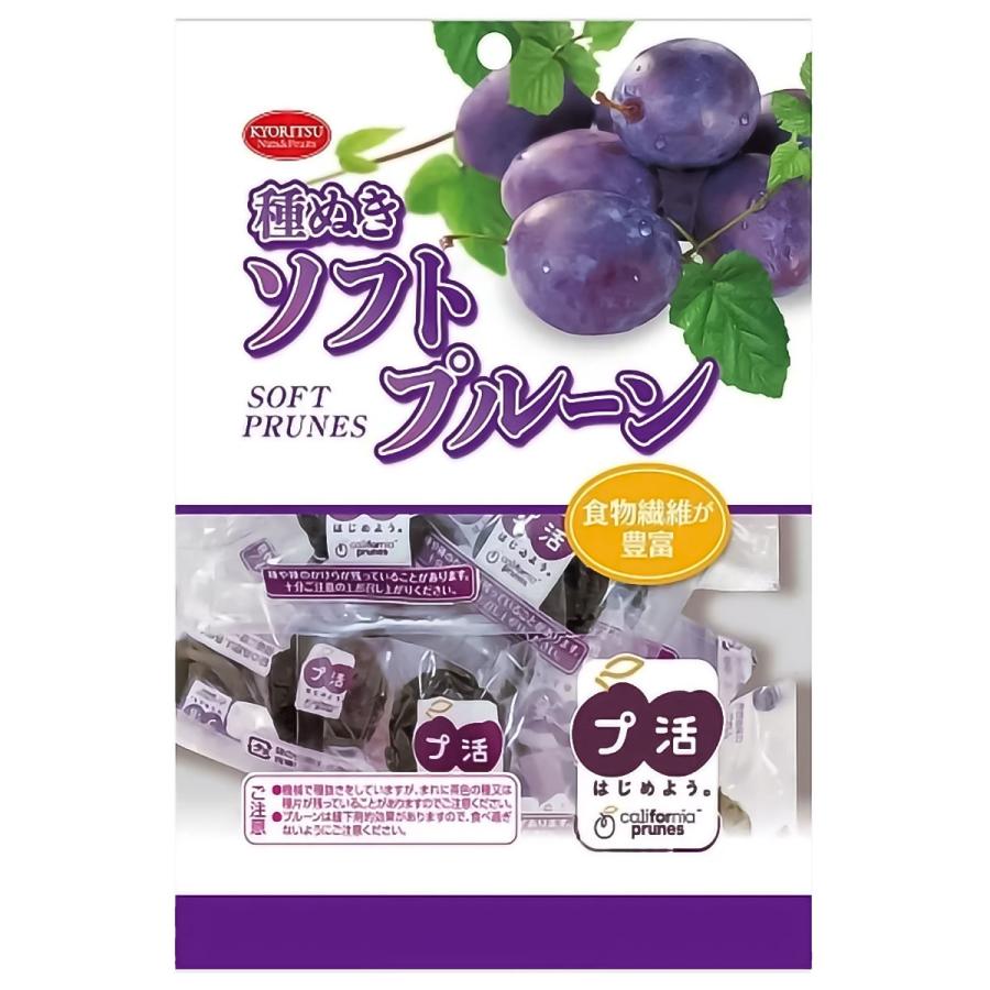 共立食品 ソフト種抜きプルーン ピロ 110g×12個セット 送料無料