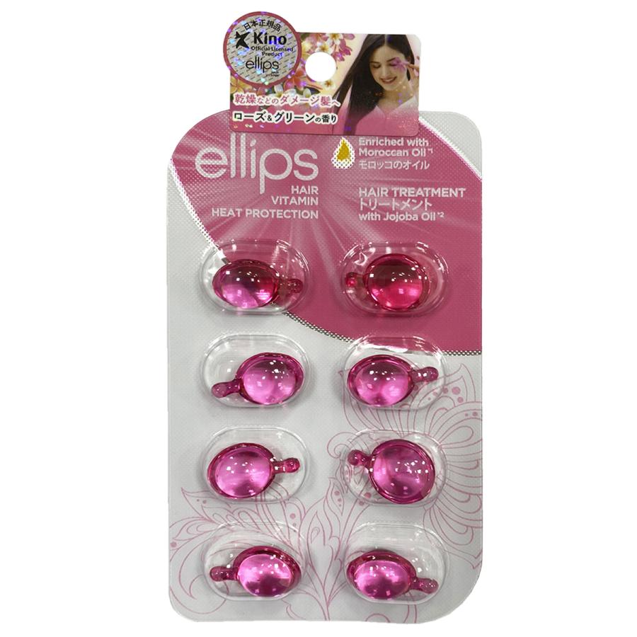 エリップス ヘアビタミン ヘアトリートメント Hair Treatment クリアピンク 6粒入 くすりの勉強堂 通販 Paypayモール