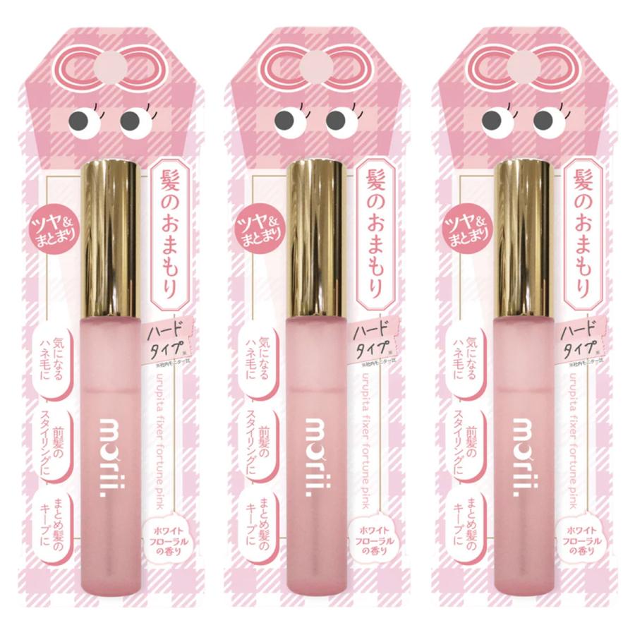 Morii うるピタフィクサー フォーチュンピンク ホワイトフローラルの