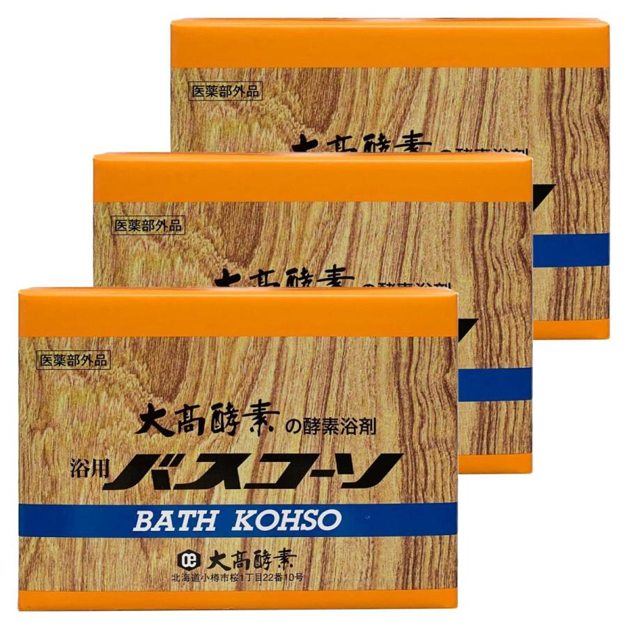 大高酵素 バスコーソ 100g×6袋入り 3個セット : くすりの勉強堂 - 通販