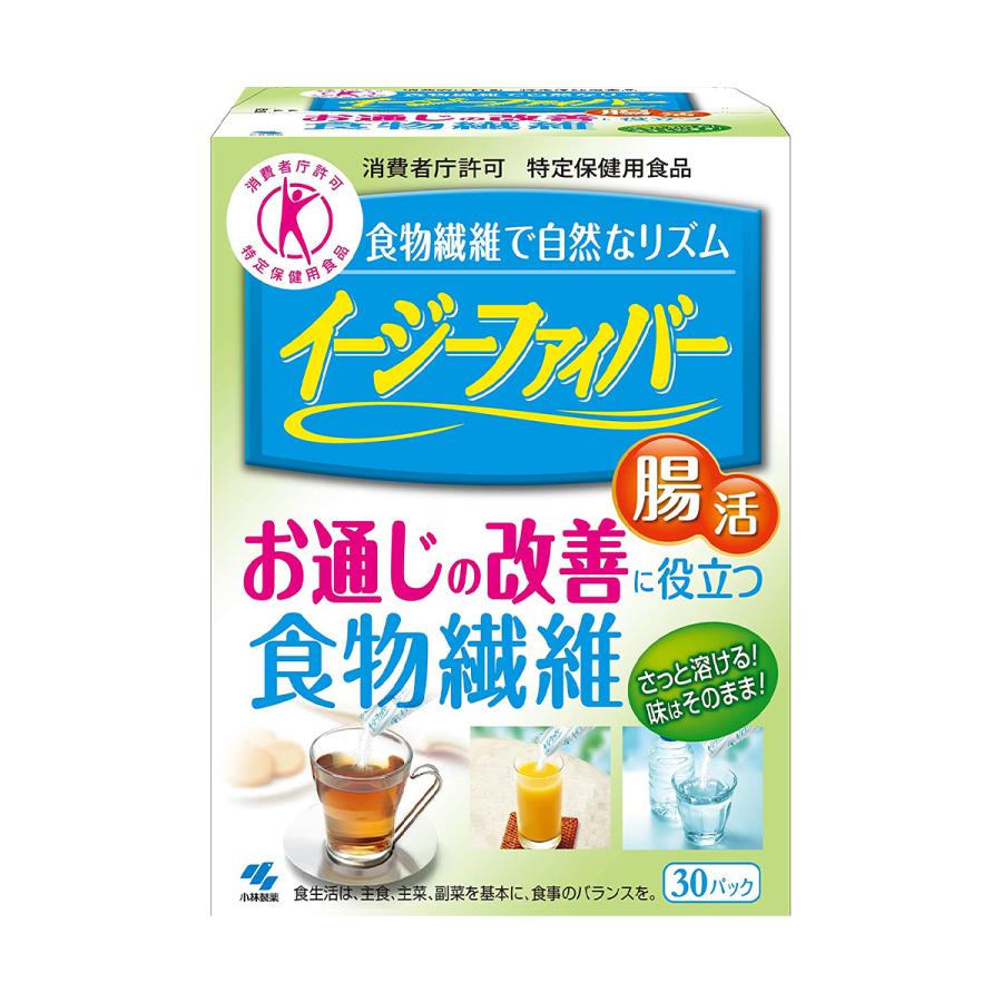 イージーファイバー 小林製薬 特定保健用食品　30パックx12箱 小林製薬 イージーファイバー 30包(特定保健用食品) イージー