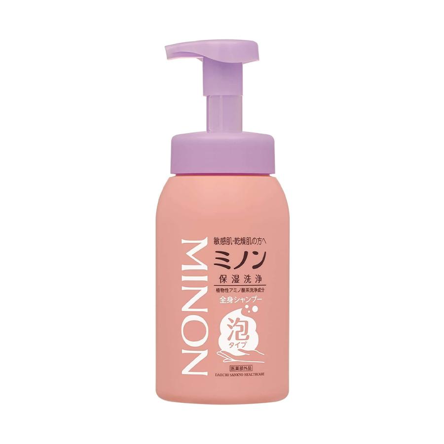 第一三共ヘルスケア ミノン全身シャンプー泡タイプ 500mL 医薬部外品