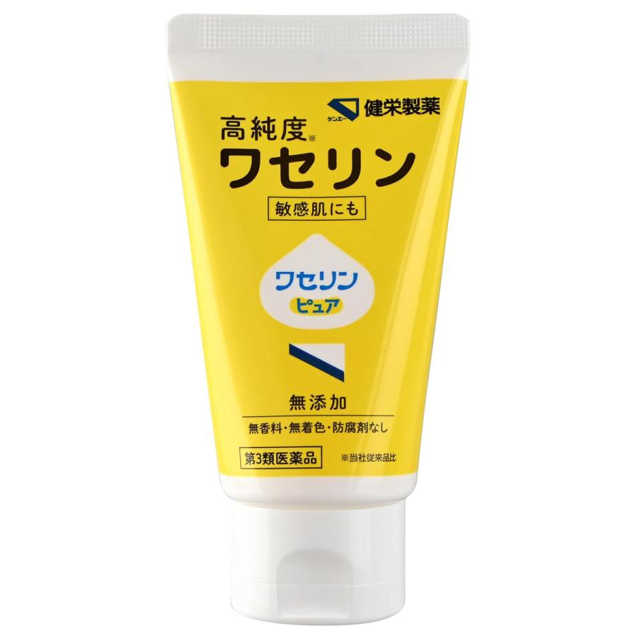 健栄製薬 【第3類医薬品】ワセリンピュア 60g : くすりの勉強堂 - 通販