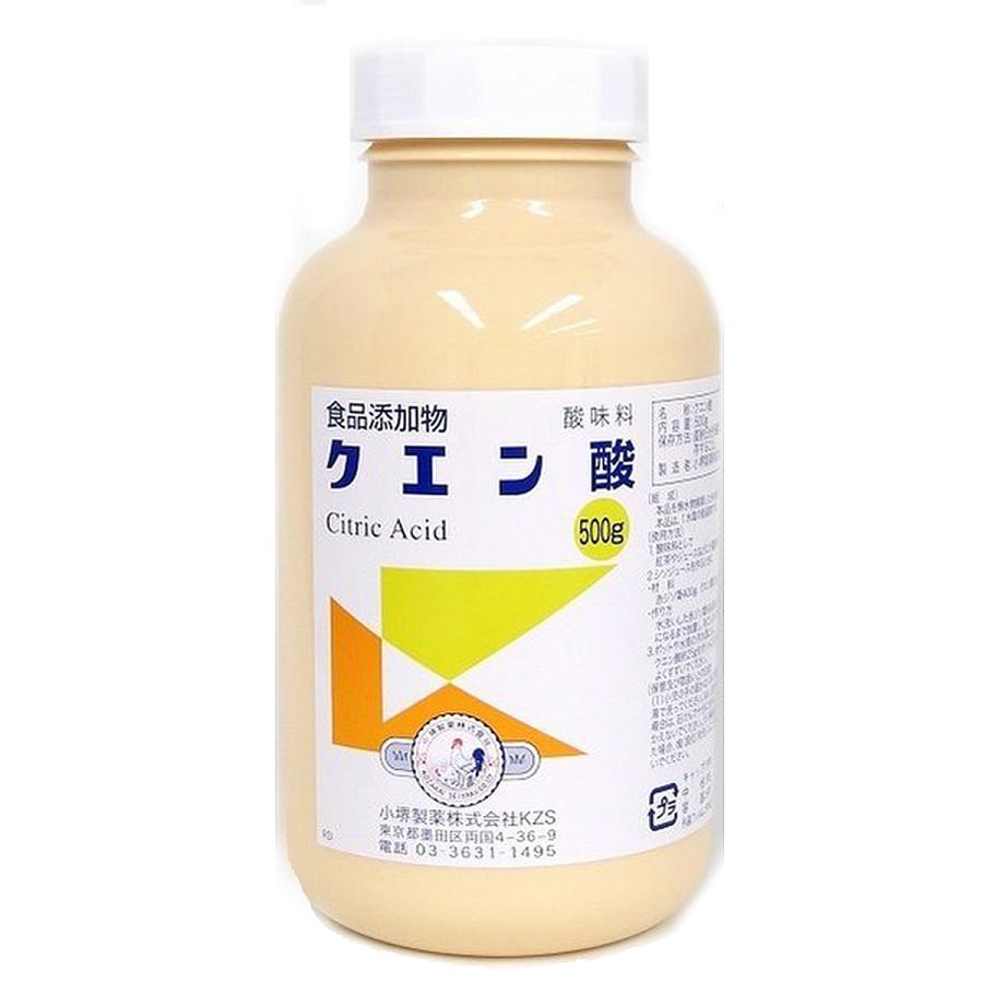 食添クエン酸 500g くすりの勉強堂 通販 Paypayモール