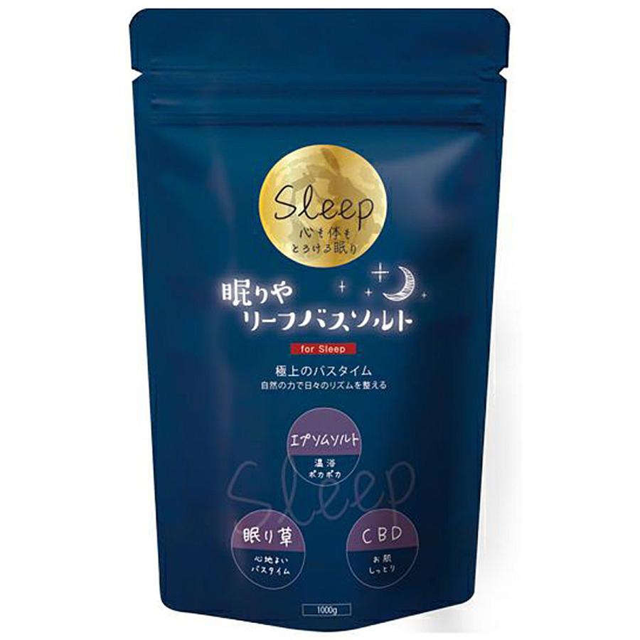 しむら 眠りやリーフバスソルト 1000g : くすりの勉強堂 - 通販