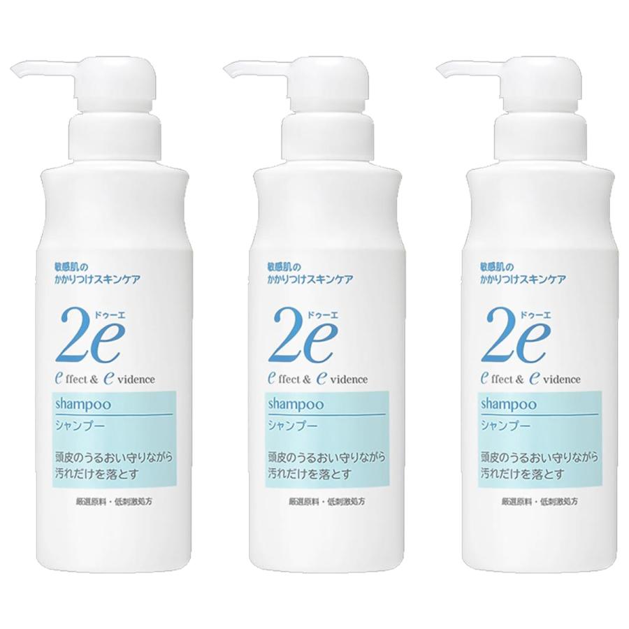 2e（ドゥーエ） シャンプー 350ml×3個セット 送料無料 : くすりの勉強