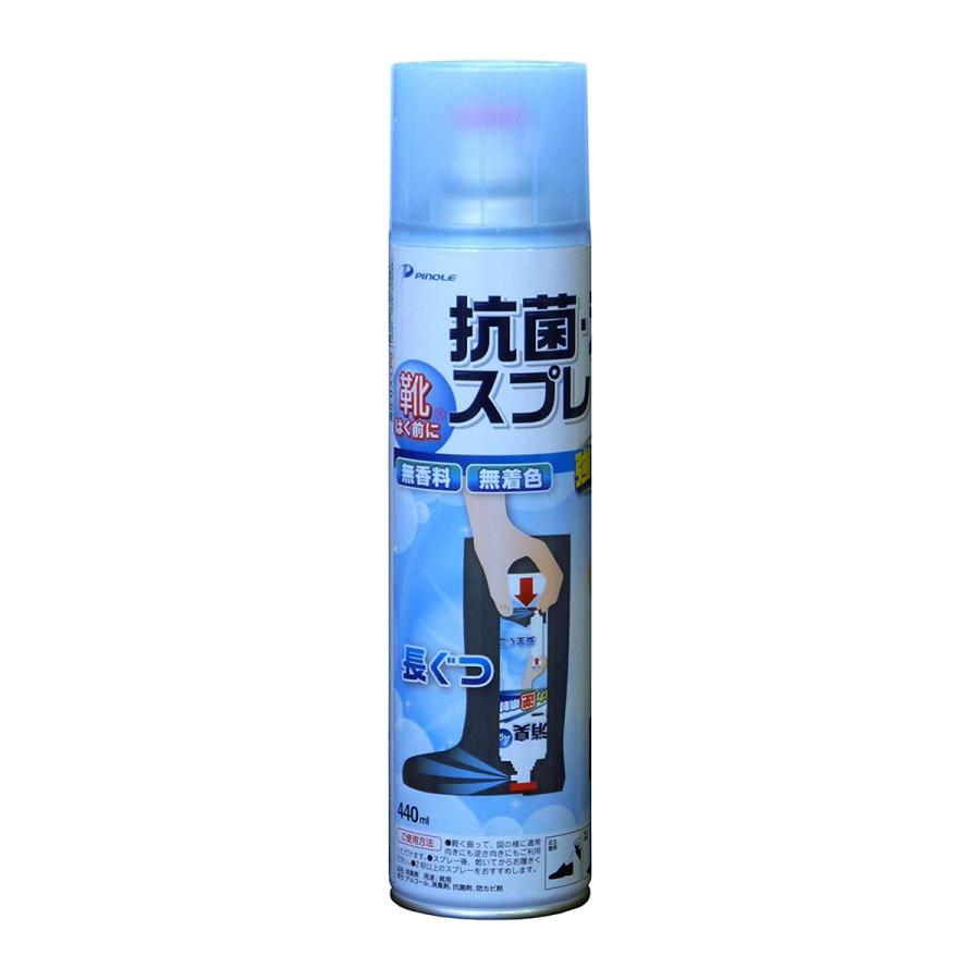 靴はく前に 靴の消臭スプレー 業務用 440ml くすりの勉強堂 通販 Paypayモール