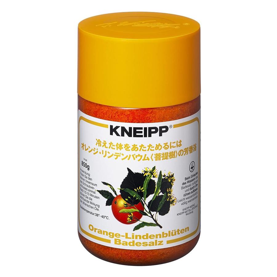 特価 クナイプ バスソルト オレンジ リンデンバウムの香り 菩提樹 850g Shipsctc Org