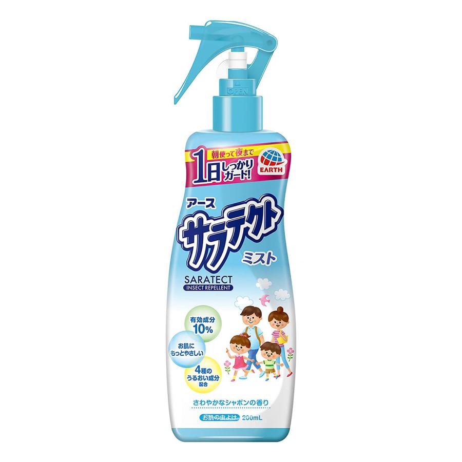 サラテクト アース製薬 ミスト 200mL : くすりの勉強堂 - 通販 - Yahoo!ショッピング