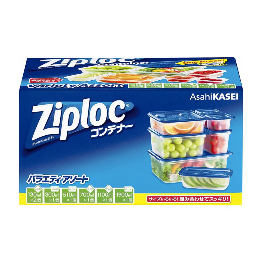 ジップロック（Ziploc） コンテナー バラエティアソート : くすりの