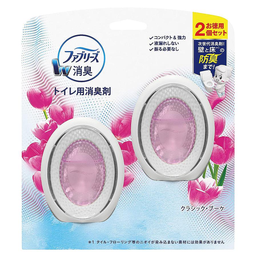 ファブリーズ W消臭 トイレ用消臭剤 クラシック ブーケ お気にいる 6ml 2個