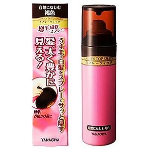 【１０個セット】 レディーストップシェード スプレーウィッグ 自然になじむ褐色N(100g)   ×１０個セット 柳屋本店 レディース トップシェード スプレーウィッグ(自然になじむ