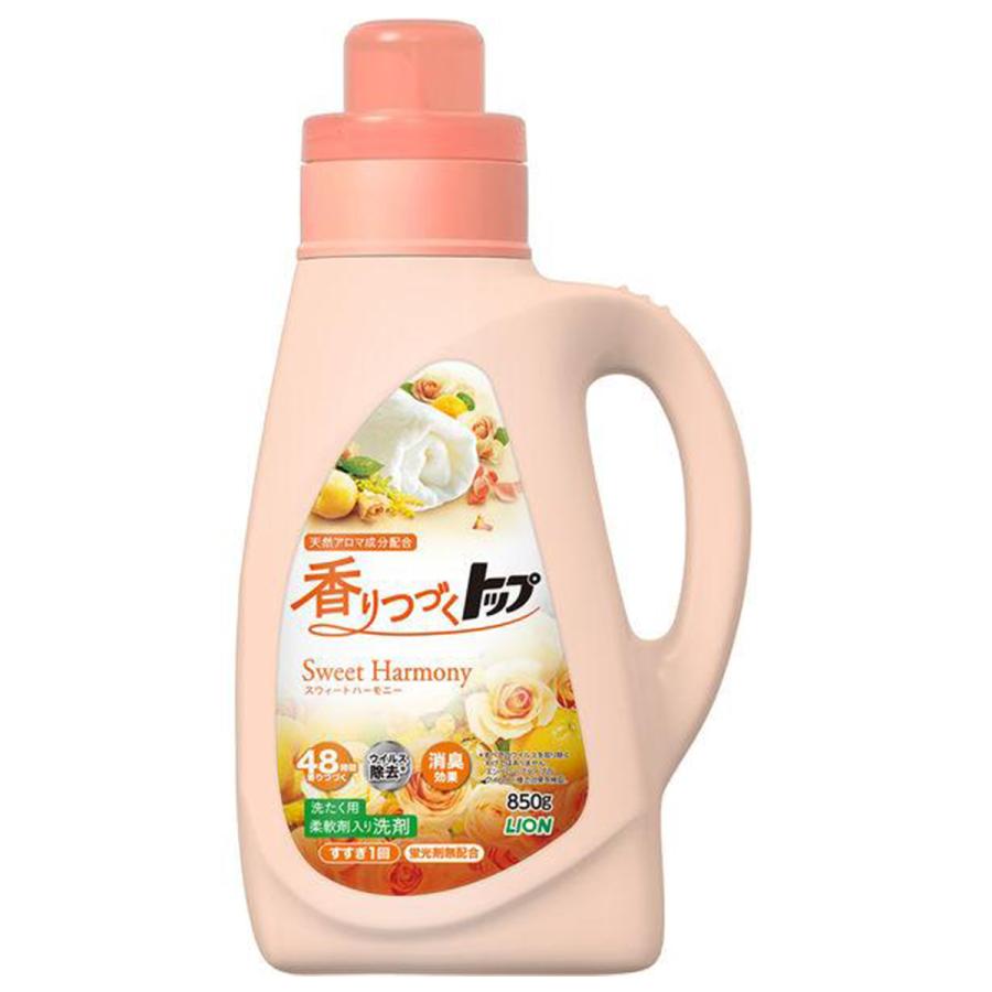 香りつづくトップ スウィートハーモニー 柔軟剤入り洗濯洗剤 本体 850g くすりの勉強堂 通販 Paypayモール
