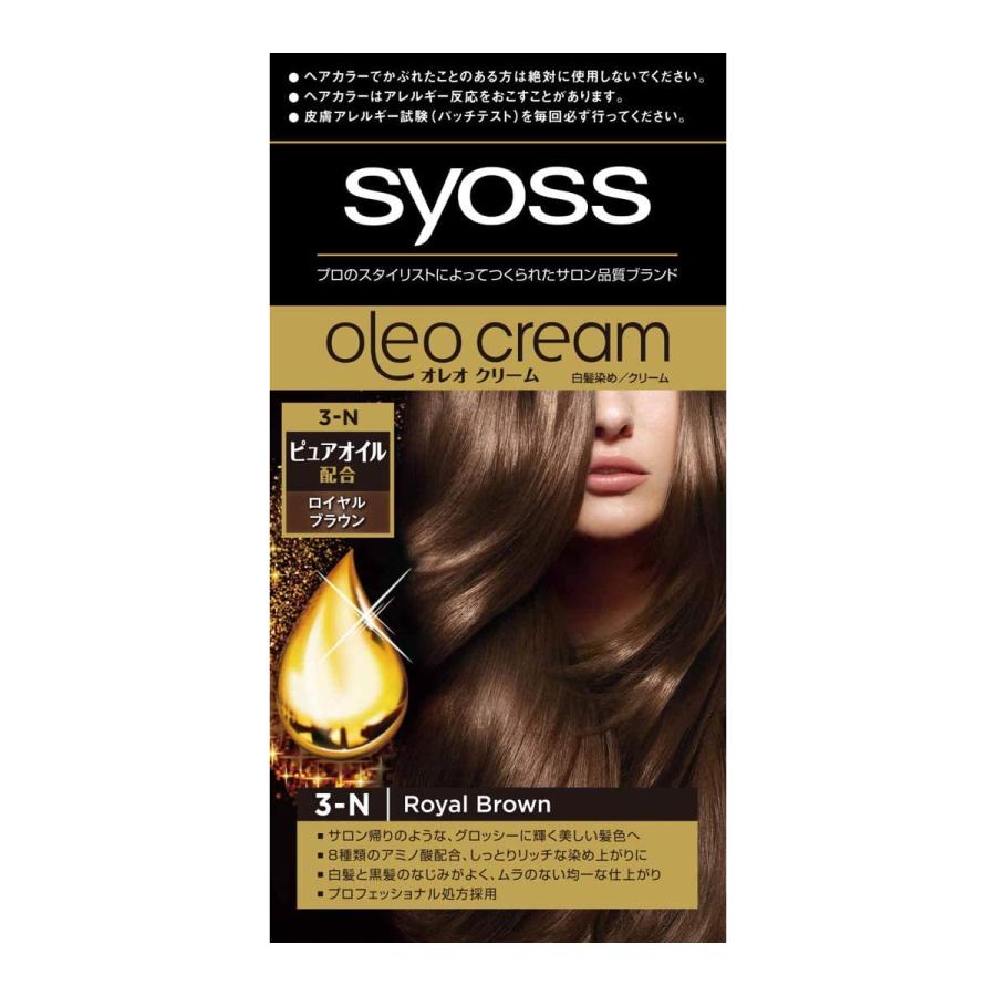 サイオス オレオクリーム ヘアカラー 3 N ロイヤルブラウン 医薬部外品 So くすりの勉強堂 通販 Yahoo ショッピング