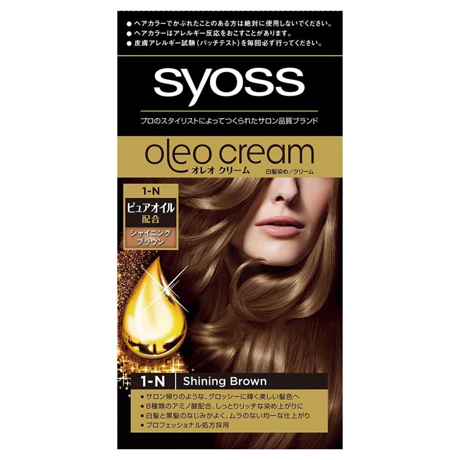 サイオス オレオクリームヘアカラー 1n シャイニングブラウン 1セット 医薬部外品 くすりの勉強堂 通販 Paypayモール
