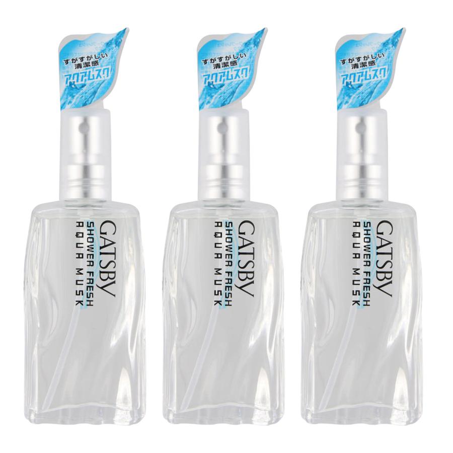 GATSBY（ギャツビー） シャワーフレッシュ アクアムスク 60mL×3個