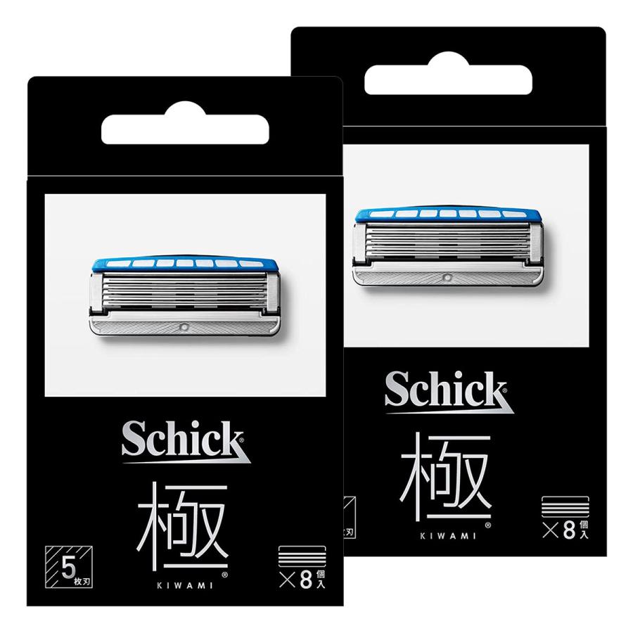 シック 極 KIWAMI 替刃 敏感肌用(8コ入)×2個セット メール便送料無料 schick（シック） 極 KIWAMI 替刃(8コ入)×2個セット メール便送料無料