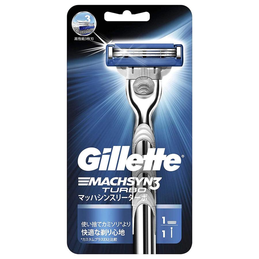 Gillette MACH3 TURBO 替え刃 12個入り