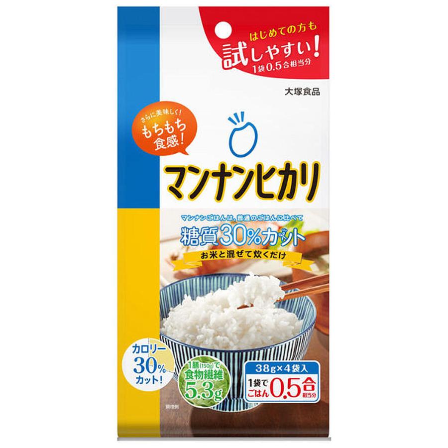 大塚食品 マンナンヒカリ スティックタイプ 152g(38g×4袋) : くすりの