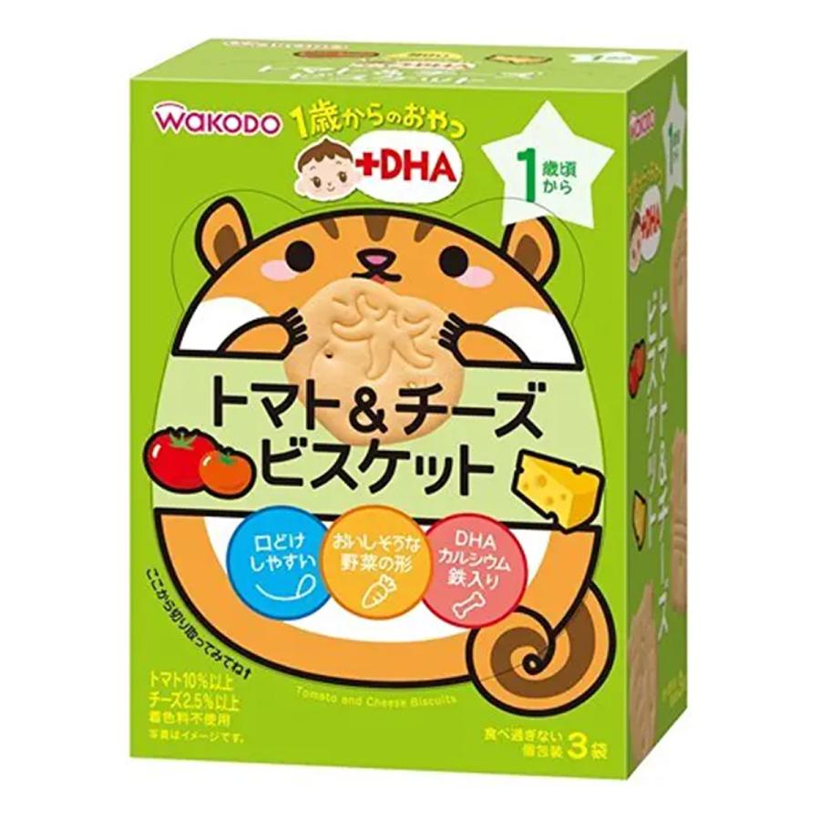 1歳からのおやつ Dha トマト チーズビスケット 11 5g 3袋 Th くすりの勉強堂 通販 Yahoo ショッピング