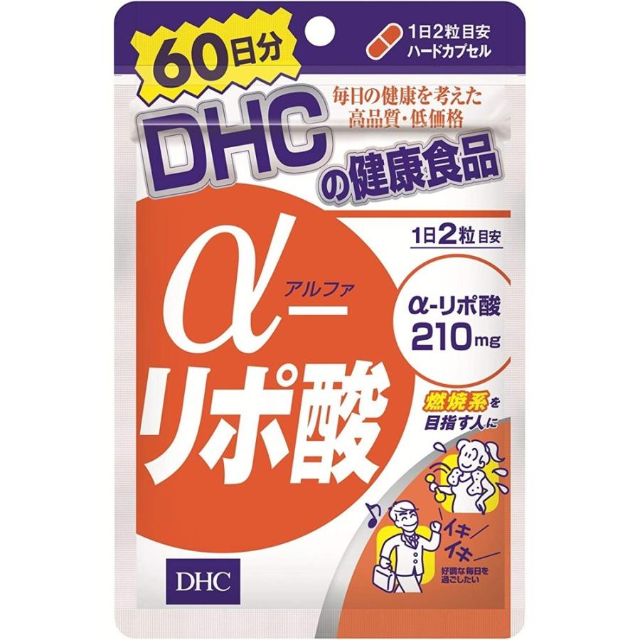 DHC α-リポ酸（アルファリポ酸） 60日分 120粒 メール便送料無料｜benkyoudou