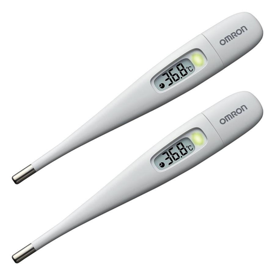 オムロン 電子体温計 けんおんくんMC-687　２本セット 新品未開封　即購入可 オムロン（OMRON） オムロン電子体温計 けんおんくん わき専用 MC-687