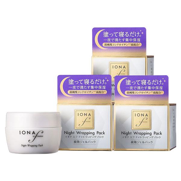 イオナ エフ　ナイトラッピングパック　3個セット IONA f イオナ エフ ナイトラッピング パック 40g×3個セット : くすり