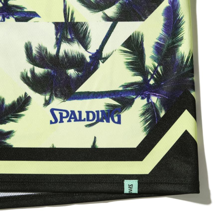SPALDING ジャージーショーツ パームツリー SMP25007